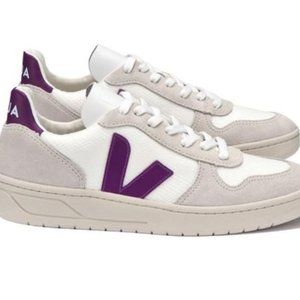 Veja V-10 B-Mesh White Berry